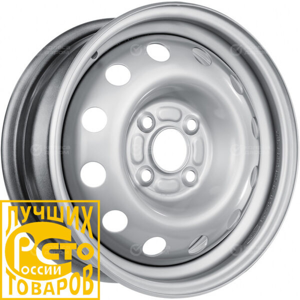 Колесный диск Magnetto 14005 5.5xR14 4x100 ET35 DIA57.1 серебристый