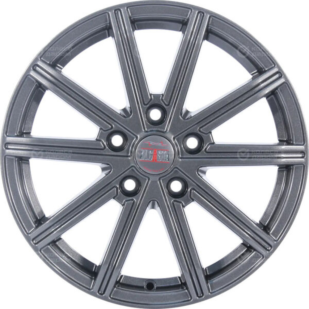 Колесный диск Alcasta M64 7xR17 5x114.3 ET35 DIA67.1 темно-серый цвет с перламутровыми оттенками