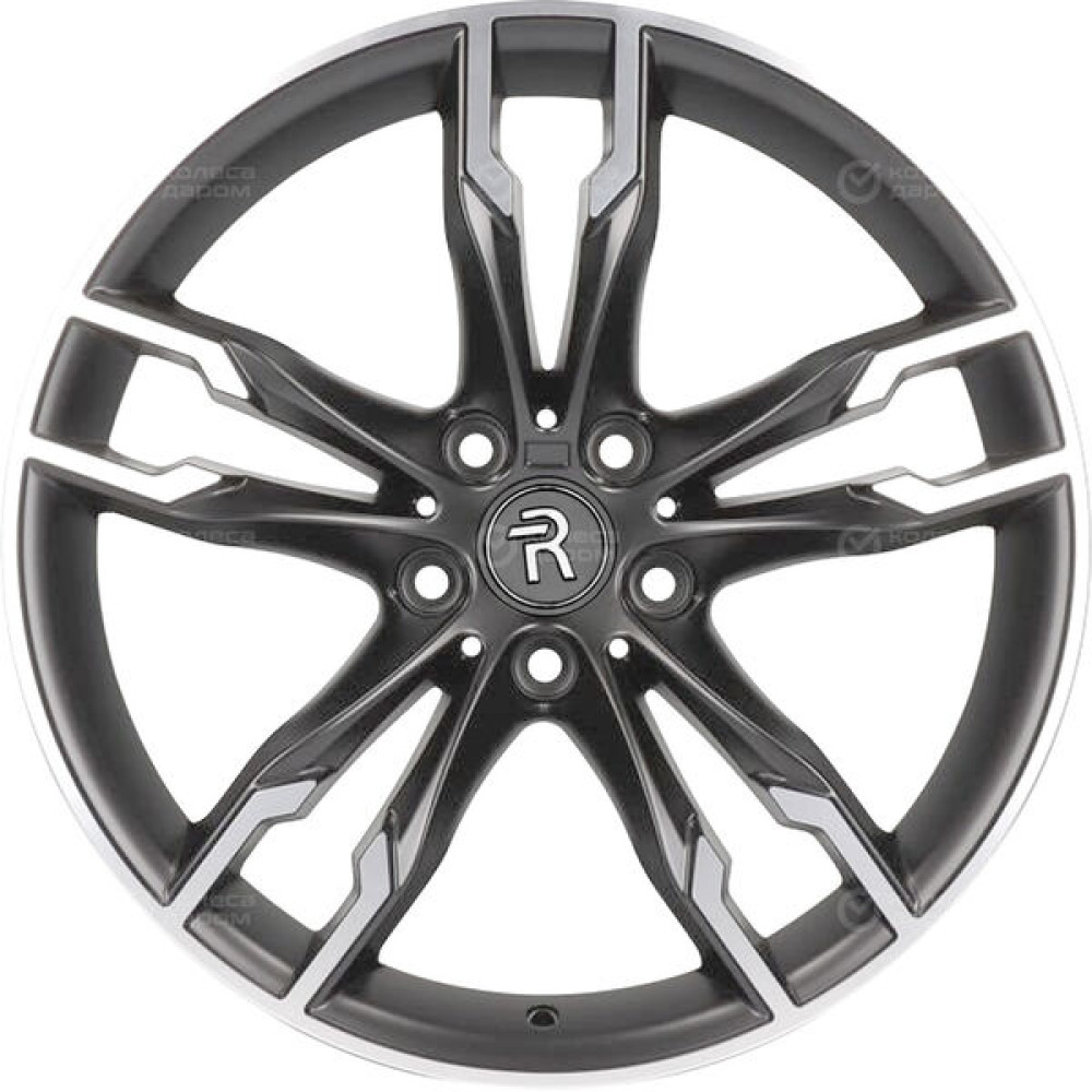 Колесный диск Replay B267 8xR18 5x112 ET30 DIA66.6 насыщенный темно-серый полностью полированный