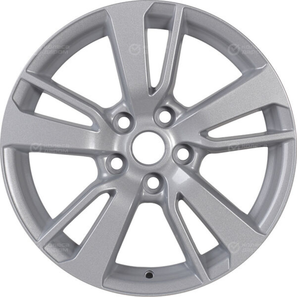 Колесный диск KHOMEN KHW1704 (ZV 17_Hyundai Tucson IV/Kia Sportege V) 7xR17 5x114.3 ET43.5 DIA67.1 серебристый