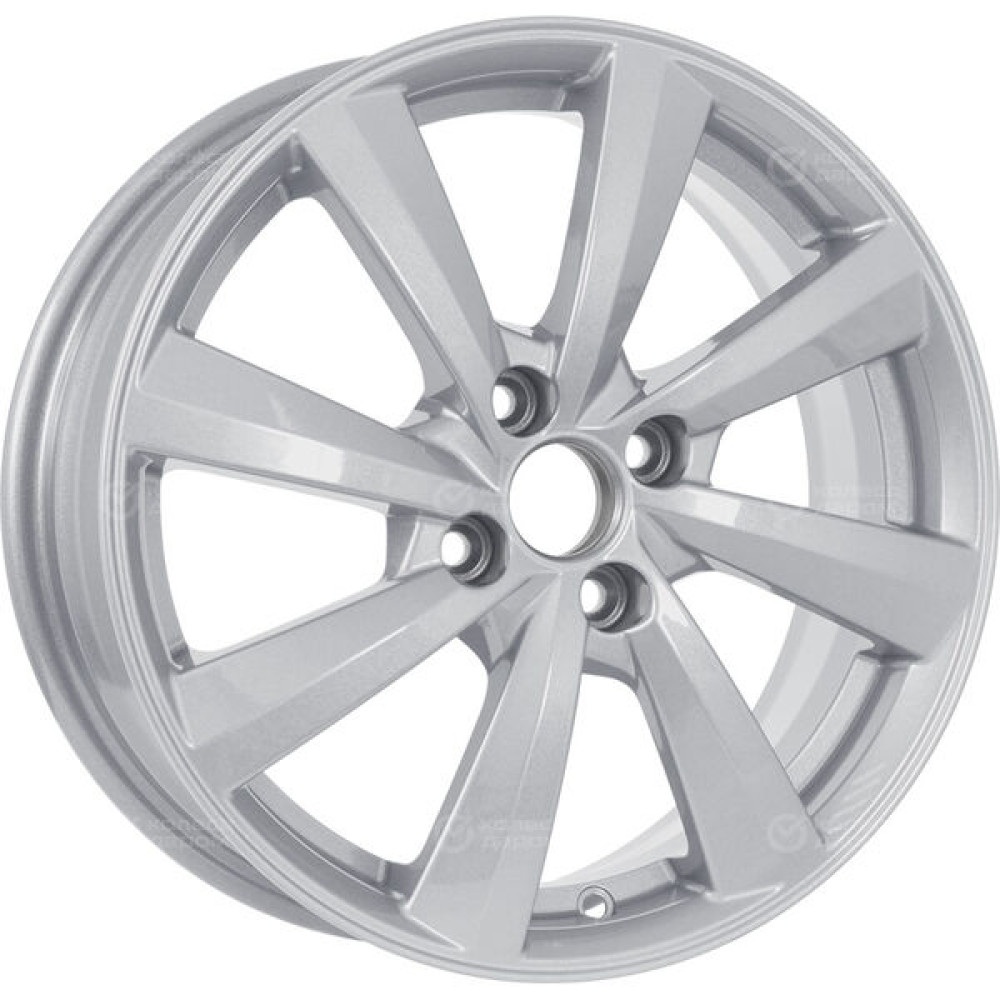 Колесный диск Carwel Селигер 6xR16 4x100 ET41 DIA60.1 серебристый