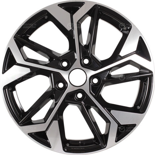 Колесный диск iFree Original КС1062 (17_Tiggo 4 Pro) 6.5xR17 5x108 ET33 DIA60.1 черный глянцевый с полированными элементами лицевой поверхности