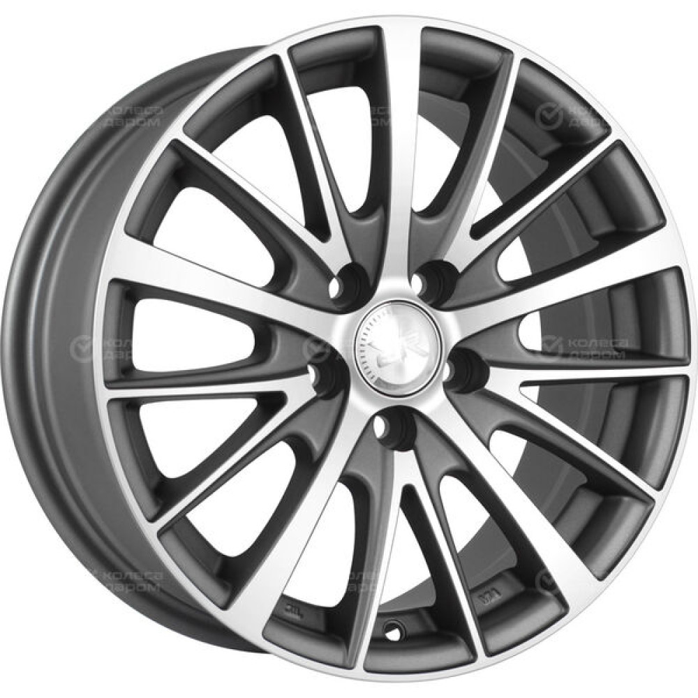 Колесный диск Race Ready CSS3173 6.5xR15 5x100 ET35 DIA57.1 графит матовый с проточкой
