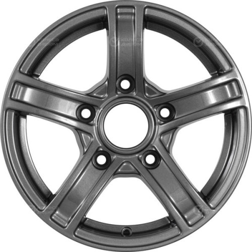 Колесный диск СКАД Трофи 6.5xR15 5x139.7 ET40 DIA98.5 темно-серый цвет с перламутровыми оттенками