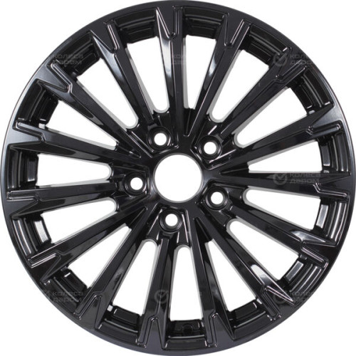 Колесный диск KDW KD1610 6.5xR16 5x114.3 ET50 DIA67.1 черный глянцевый