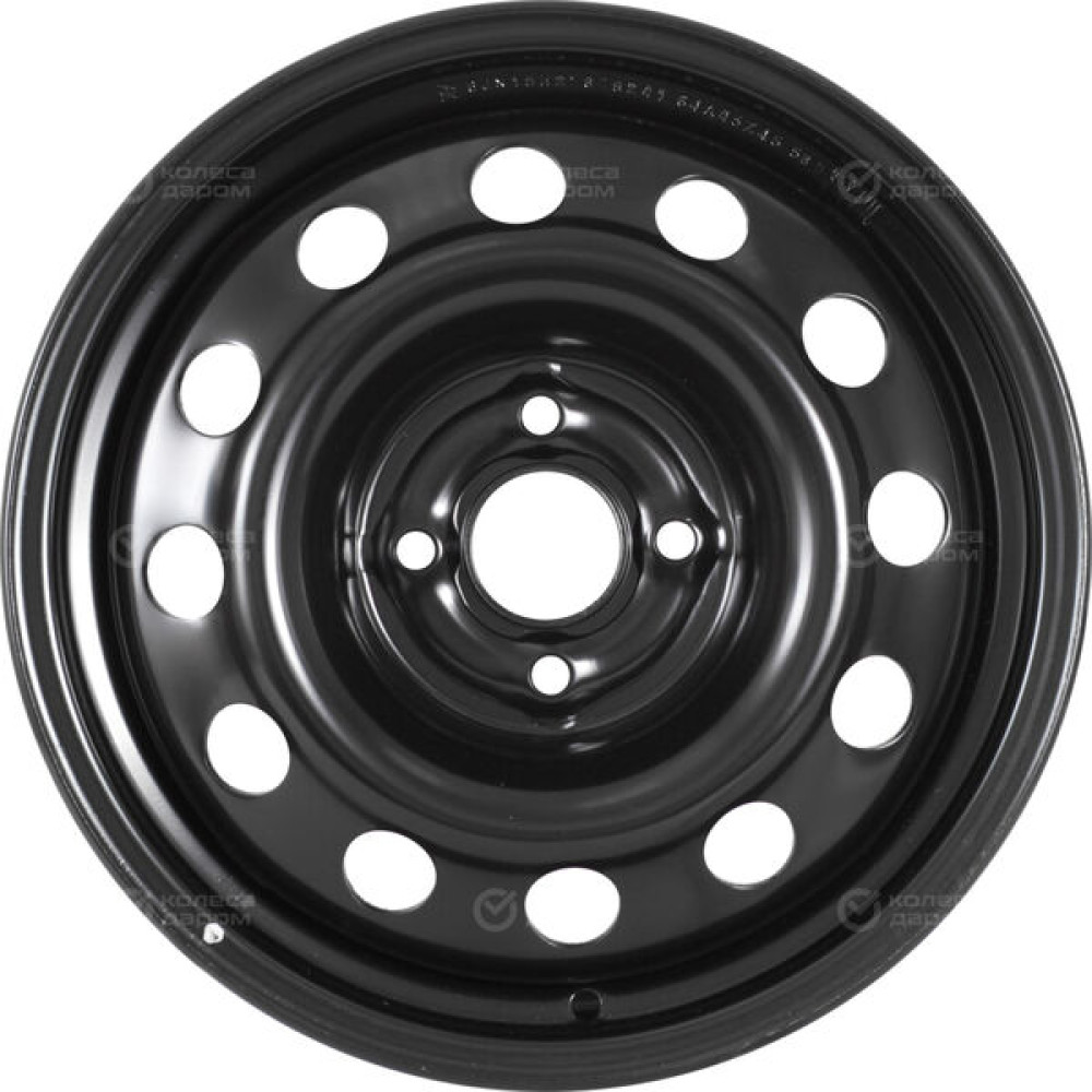 Колесный диск Евразиа ТАПО 64A45Z Евразиа ТАПО 6xR15 4x100 ET45 DIA56.6 черный