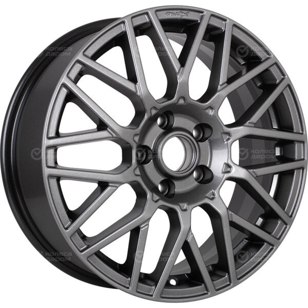 Колесный диск X-trike X131 7xR17 4x100 ET37 DIA60.1 темно-серебристый