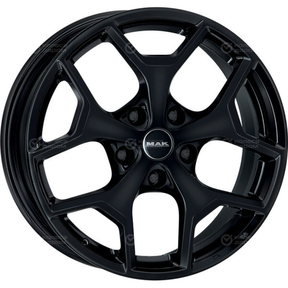 Колесный диск MAK Liberty 7.5xR17 5x108 ET39 DIA72 черный глянцевый