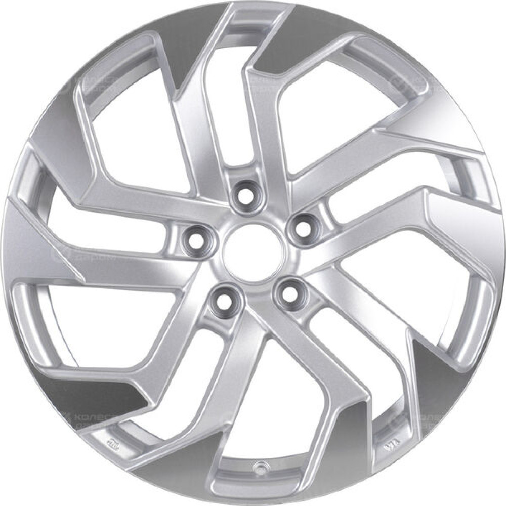 Колесный диск Replay TY259 7.5xR18 5x114.3 ET45 DIA60.1 серебристый полированный