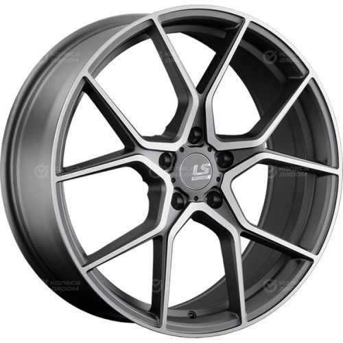 Колесный диск LS FlowForming LS RC72 8.5xR20 5x120 ET41.5 DIA72.6 темно-серый матовый