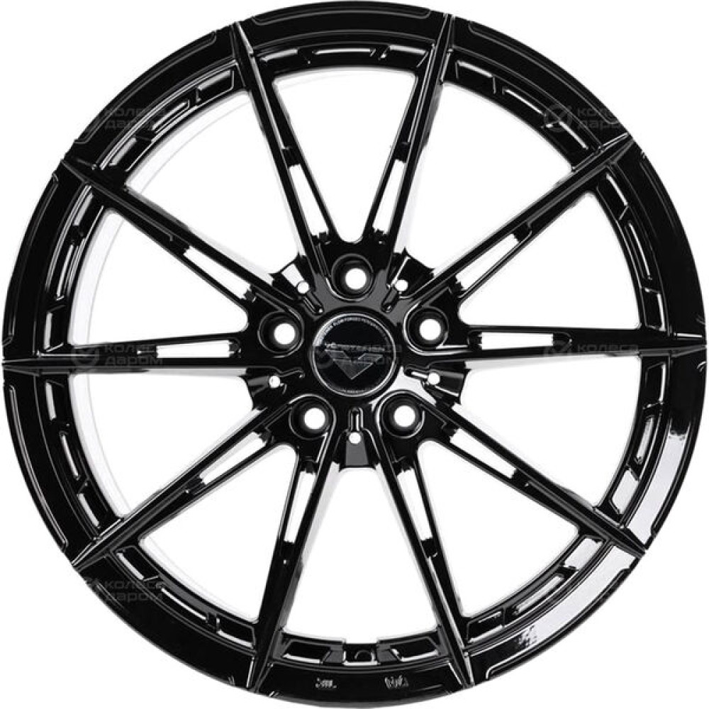 Колесный диск Vage DX484 8xR18 5x108 ET38 DIA73.1 черный