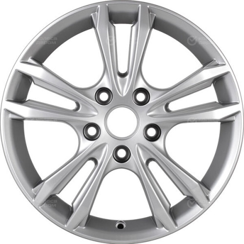 Колесный диск КиК Samara 6xR16 5x114.3 ET45 DIA67.1 насыщенный темно-серебристый цвет