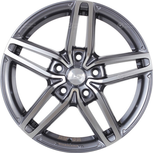 Колесный диск LS LS 765 7xR16 5x108 ET35 DIA65.1 насыщенный темно-серый полностью полированный