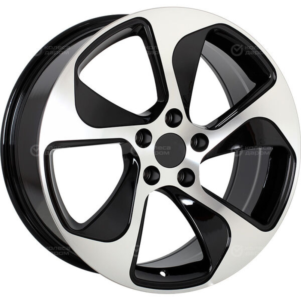 Колесный диск Replay VV186 8xR18 5x130 ET53 DIA71.6 черный полностью полированный