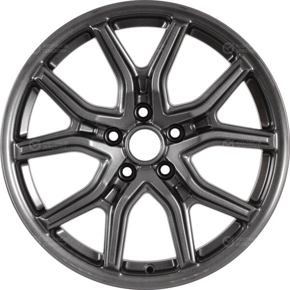 Колесный диск iFree Страйк 6.5xR17 5x108 ET33 DIA60.1 насыщенный тёмно-серебристый