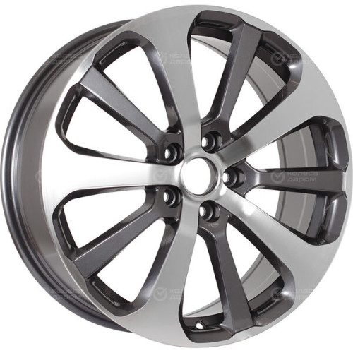 Колесный диск Replay GL82 7.5xR19 5x114.3 ET48 DIA54.1 насыщенный темно-серый полностью полированный