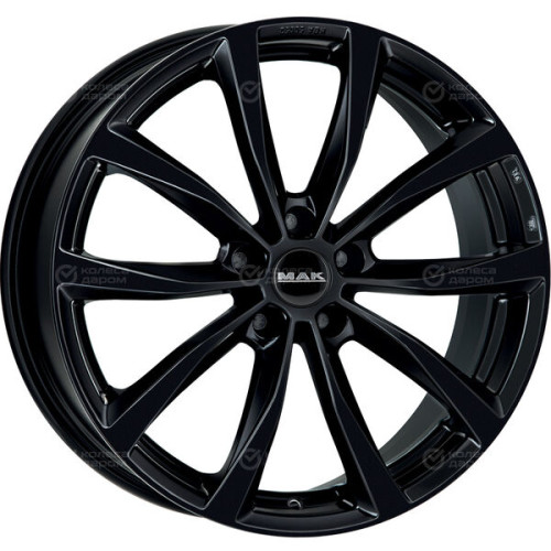 Колесный диск MAK WOLF 7xR18 5x114.3 ET35 DIA66.1 чёрный глянцевый