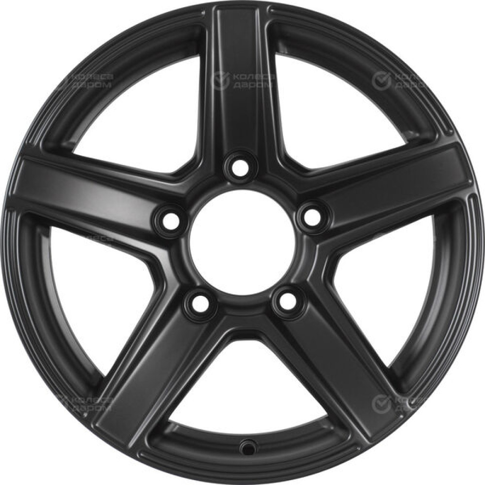 Колесный диск СКАД Сафари 7xR16 5x139.7 ET30 DIA98.5 черный полностью матовый