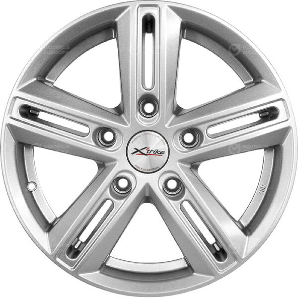 Колесный диск X-trike X123 6.5xR16 5x139.7 ET40 DIA98.5 серебристый насыщенный