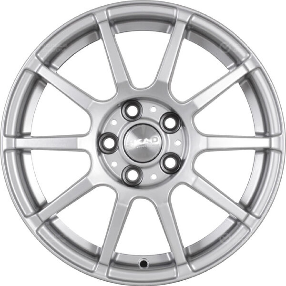 Колесный диск СКАД Акита 6xR15 4x100 ET48 DIA54.1 серебристый