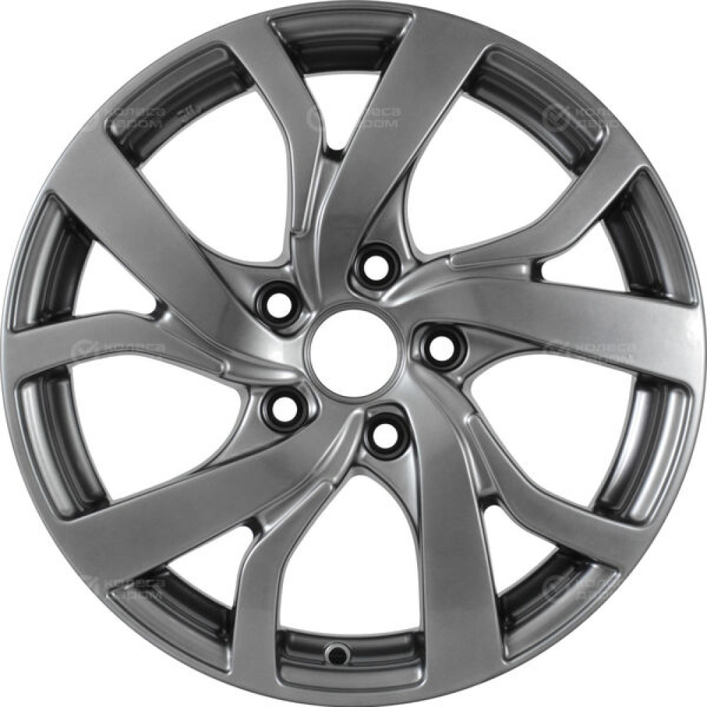 Колесный диск КиК Палермо-оригинал 6.5xR16 5x108 ET50 DIA63.35 темно-серебристый