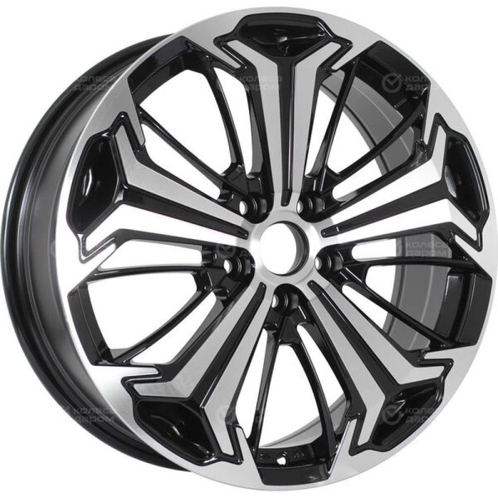 Колесный диск Replay CHR113 7.5xR19 5x108 ET36 DIA65.1 черный полностью полированный