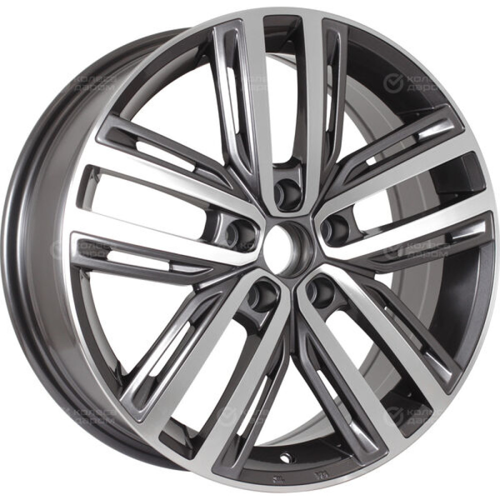 Колесный диск Replay LX131 7xR18 5x114.3 ET35 DIA60.1 насыщенный темно-серый полностью полированный