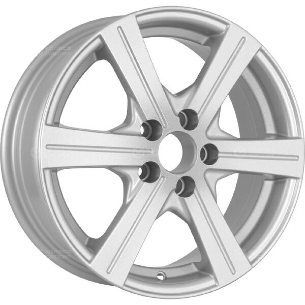 Колесный диск Tech Line 544 6xR15 5x100 ET38 DIA57.1 серебристый