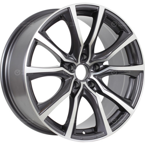 Колесный диск Replay B219 8xR18 5x120 ET30 DIA72.6 насыщенный темно-серый полностью полированный