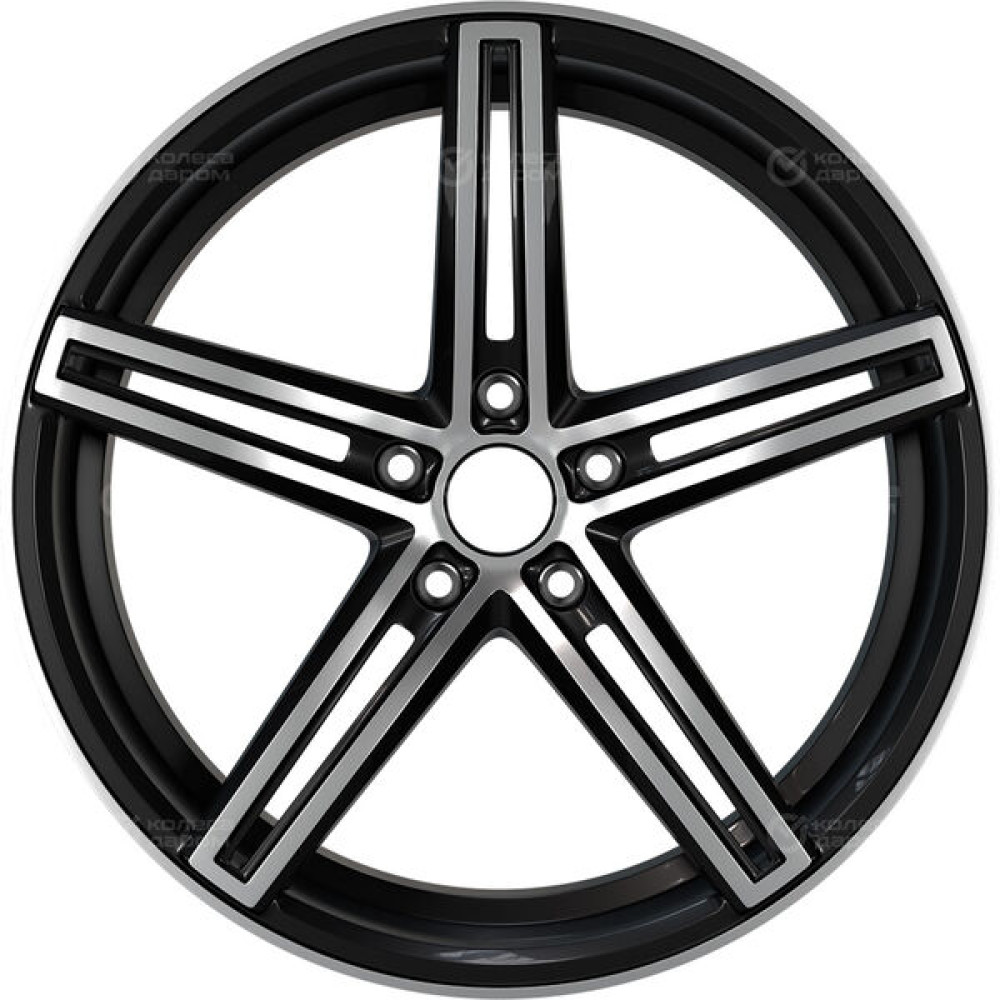 Колесный диск LS LS 749 8.5xR19 5x112 ET40 DIA66.6 черный полностью полированный