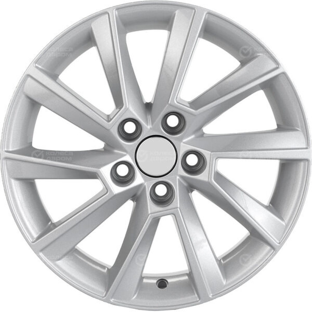 Колесный диск Carwel Сатурн 1507 6xR15 5x100 ET38 DIA57.1 серебристый