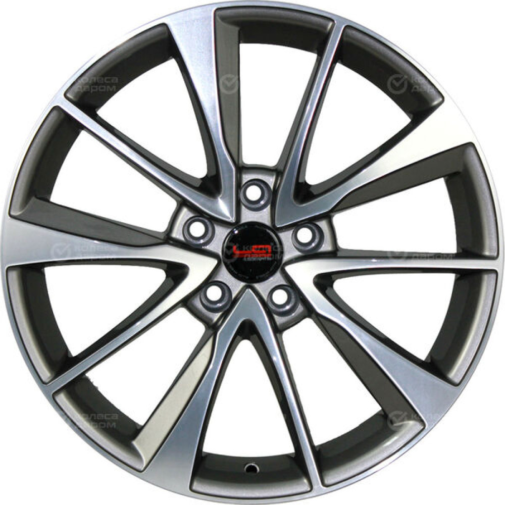 Колесный диск Replay TY270 8xR18 5x114.3 ET50 DIA60.1 насыщенный темно-серый полностью полированный