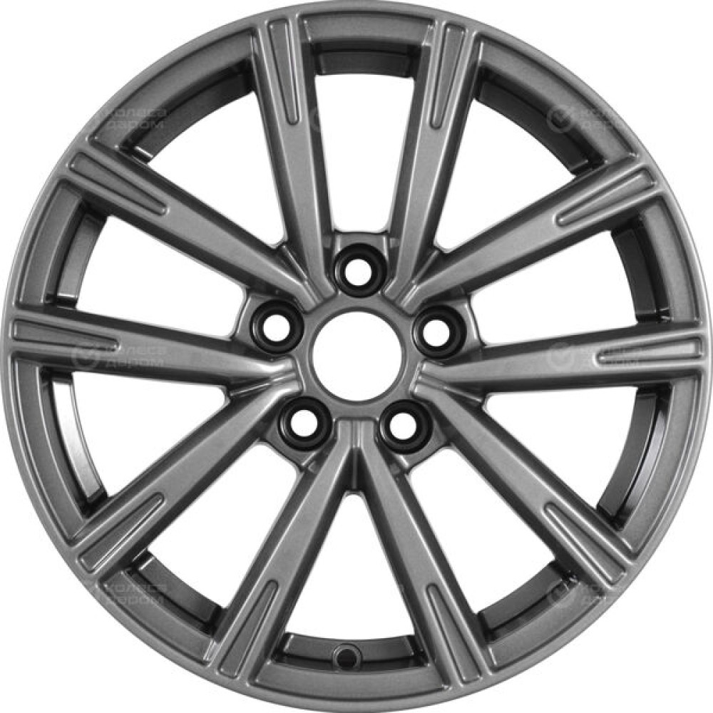 Колесный диск iFree Драйвер 6xR15 5x100 ET40 DIA57.1 насыщенный тёмно-серебристый