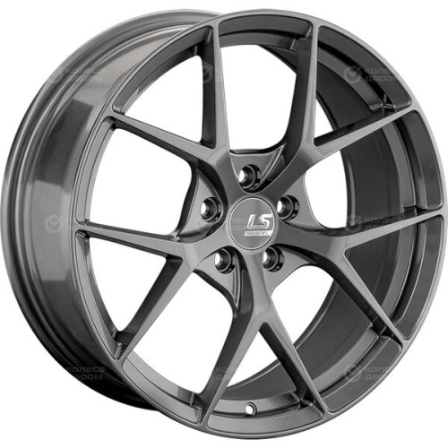 Колесный диск LS FlowForming LS RC66 8xR18 5x108 ET36 DIA65.1 насыщенный темно-серый