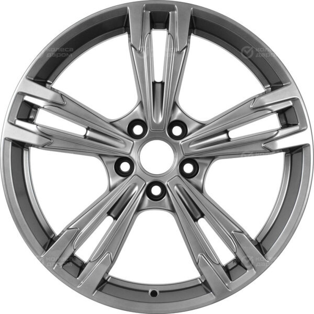 Колесный диск КиК KarreraLight 7xR18 5x108 ET33 DIA67.1 темно-серебристый