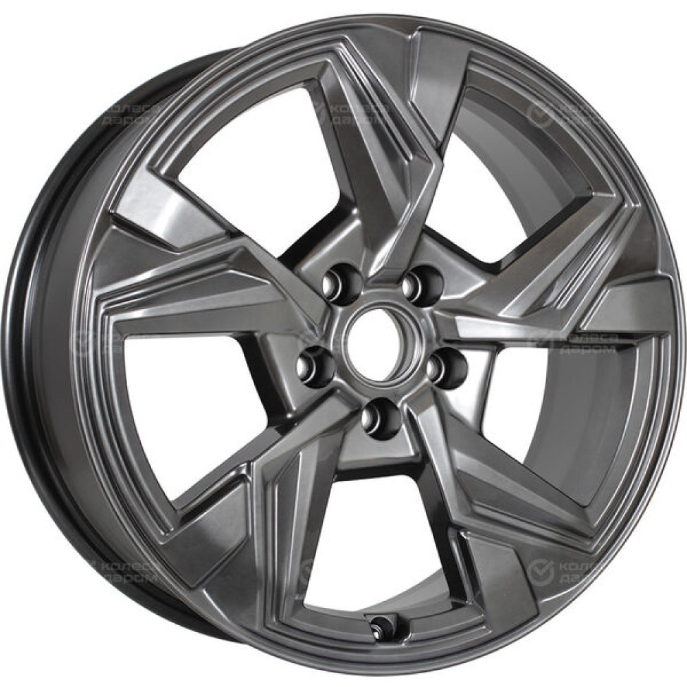 Колесный диск КиК Кайан 7.5xR18 5x114.3 ET38 DIA67.1 (уценка) темно-серебристый