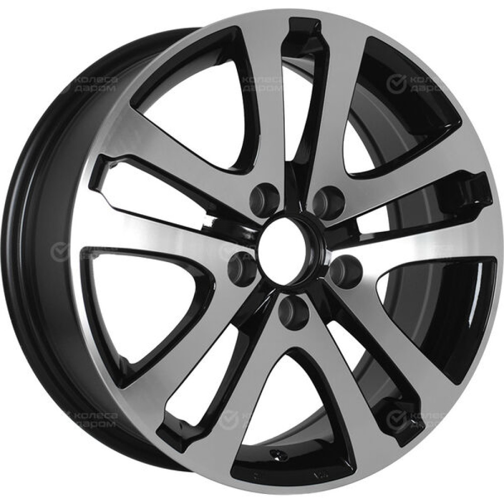 Колесный диск Replay KI291 6.5xR16 5x114.3 ET31 DIA67.1 черный полностью полированный