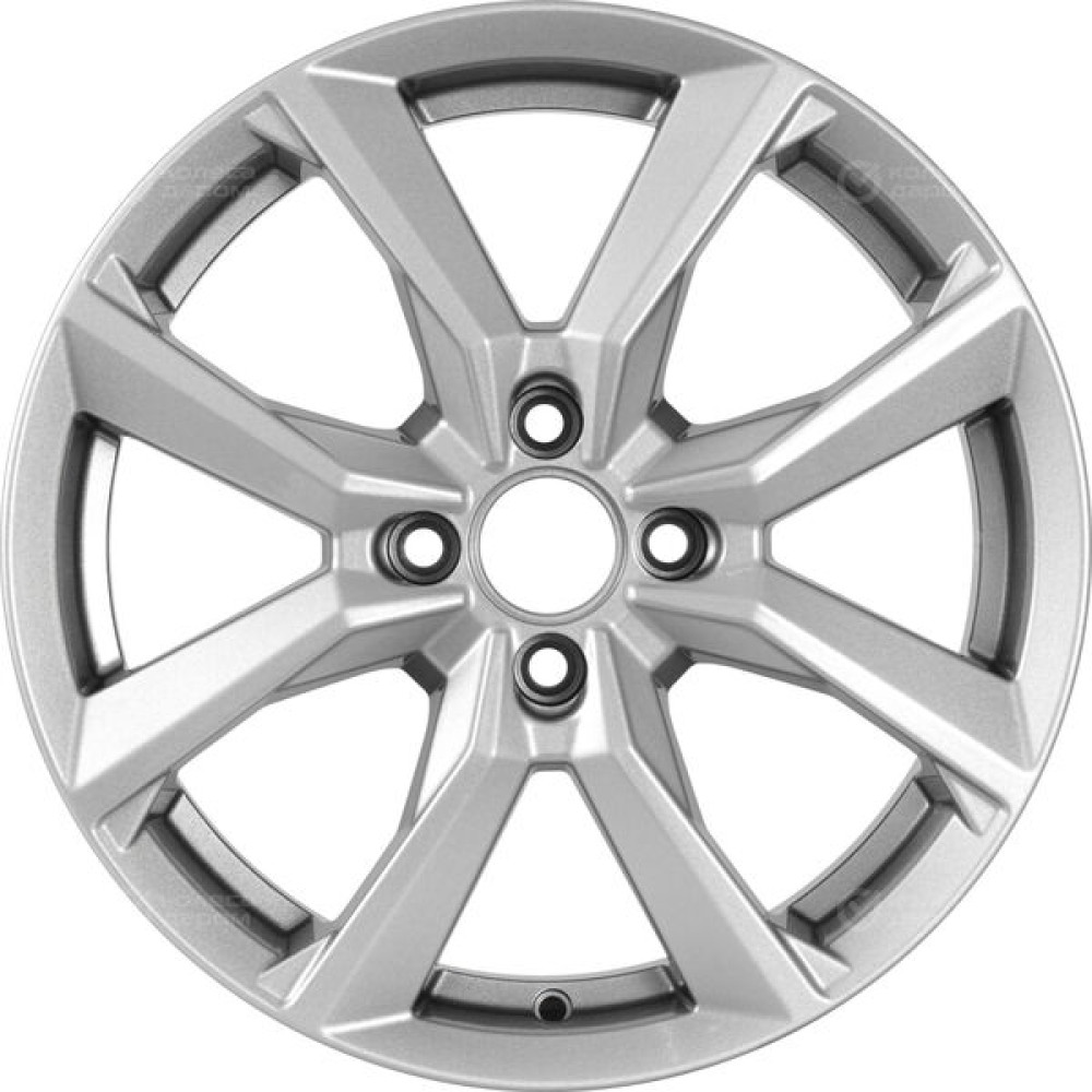 Колесный диск Carwel Сегун 271 6xR16 4x100 ET45 DIA67.1 темно-серебристый