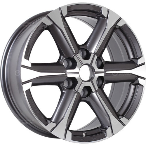 Колесный диск Replay CHG28 7.5xR18 6x139.7 ET30 DIA106.1 насыщенный темно-серый полностью полированный