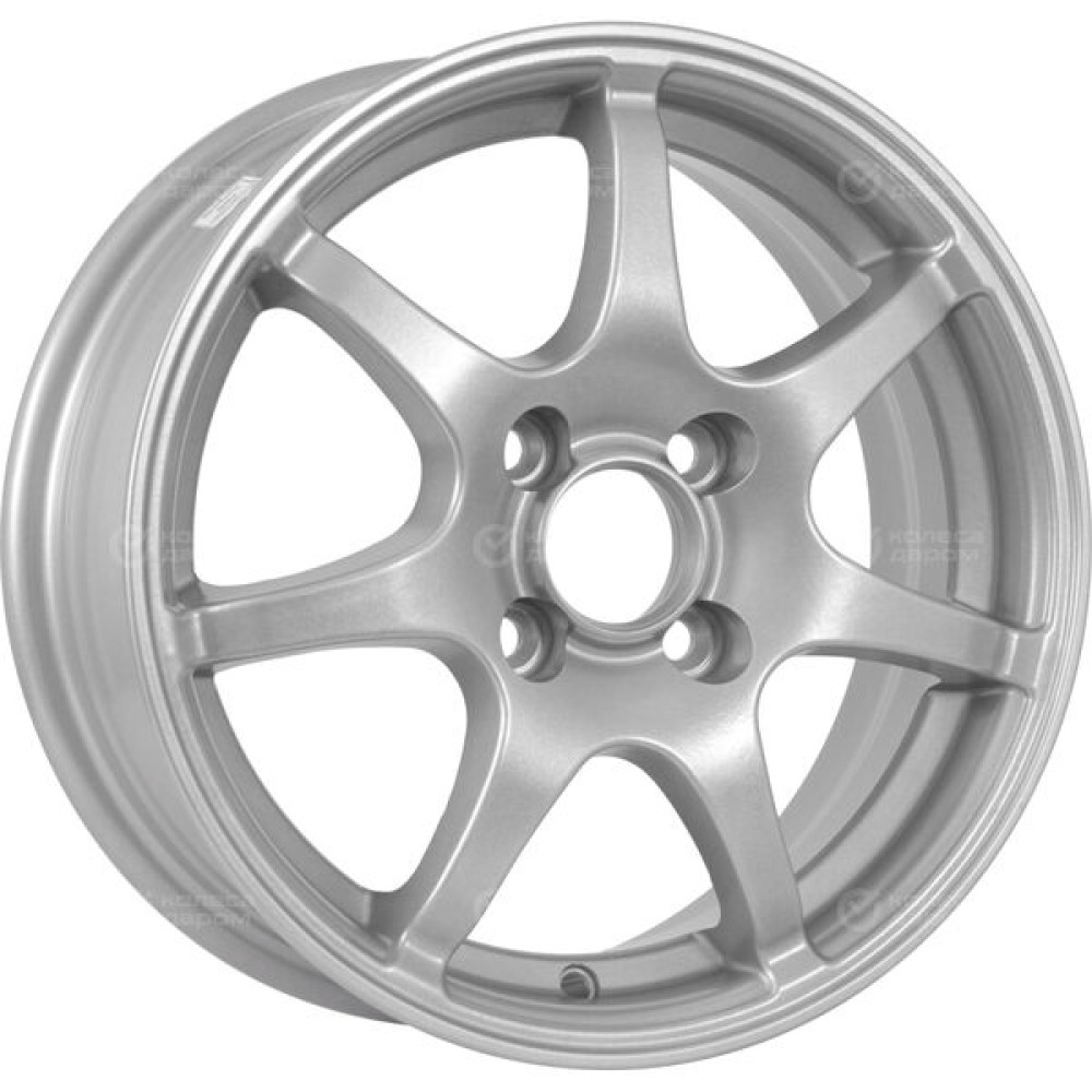 Колесный диск CrossStreet CR15 6xR15 4x100 ET40 DIA67.1 серебристый