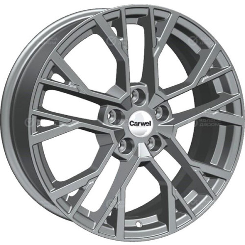 Колесный диск Carwel Камак 1810 7xR18 5x114.3 ET53 DIA54.1 серый