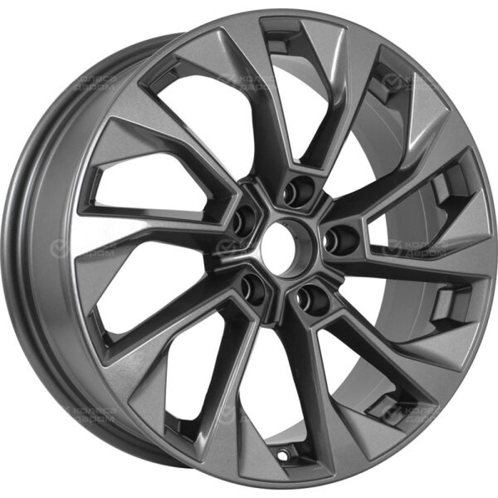 Колесный диск RST R177 7xR17 5x108 ET45 DIA60.1 глянцевый тёмно-серый