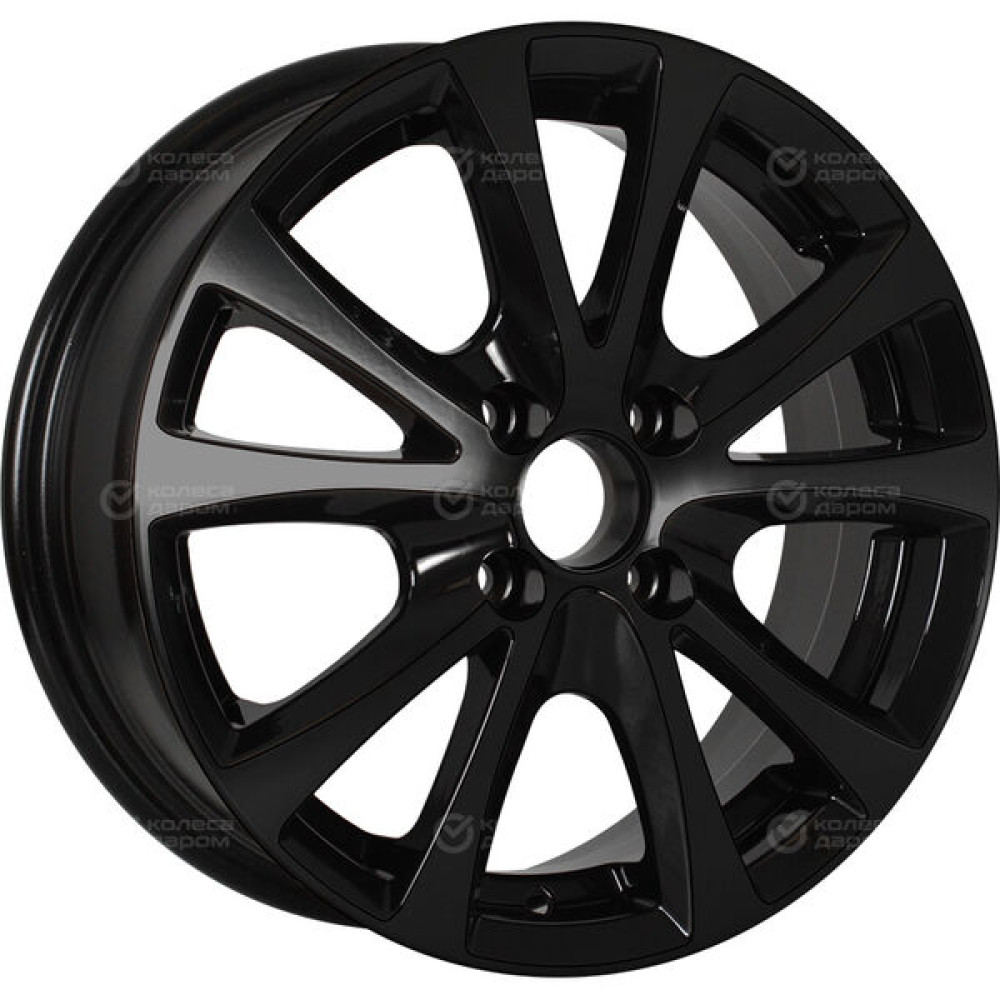 Колесный диск NEO 509 6xR15 4x100 ET49 DIA60.1 черный глянцевый