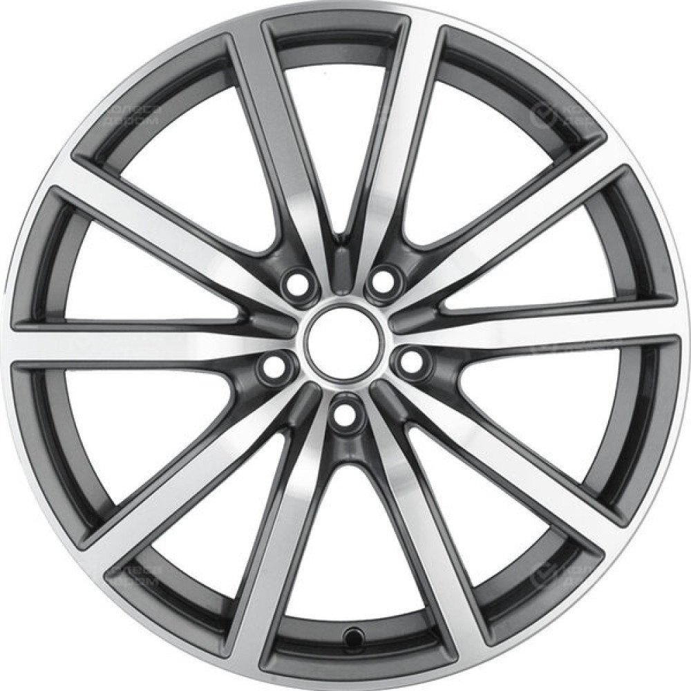 Колесный диск Replay V33 8xR18 5x108 ET42.5 DIA63.3 насыщенный темно-серый полностью полированный