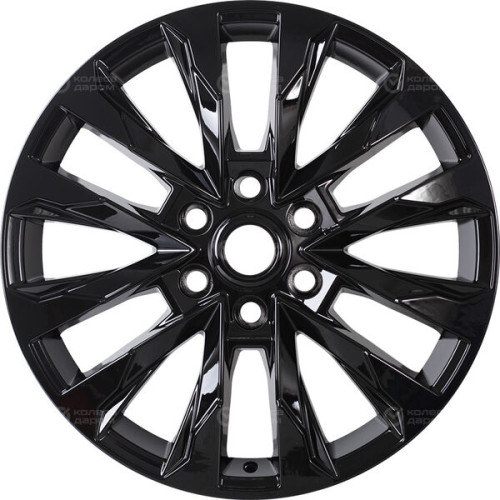 Колесный диск KHOMEN KHW2010 (LC Prado) 8xR20 6x139.7 ET25 DIA106.1 чёрный