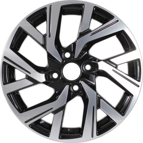 Колесный диск iFree Original КС1030 (ZV_15 Xray) 6xR15 4x100 ET37 DIA60.1 черный глянцевый с полированными элементами лицевой поверхности