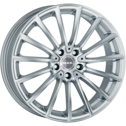Колесный диск MAK Komet 8xR19 5x112 ET33 DIA66.6 серебристый