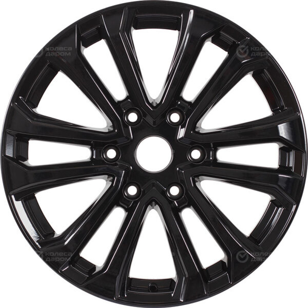 Колесный диск RST R117 7.5xR17 6x139.7 ET25 DIA106.1 черный глянцевый