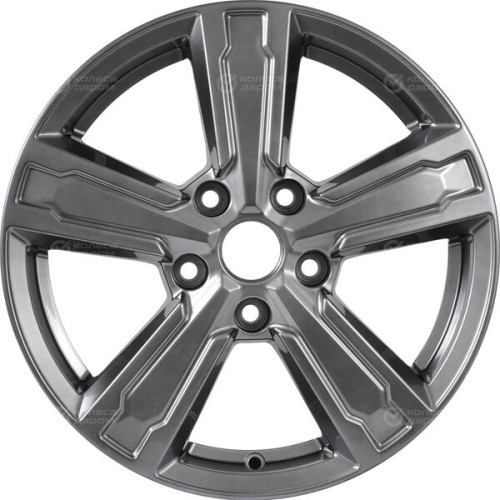 Колесный диск КиК Оклахома 6.5xR16 5x114.3 ET40 DIA60.1 темно-серебристый