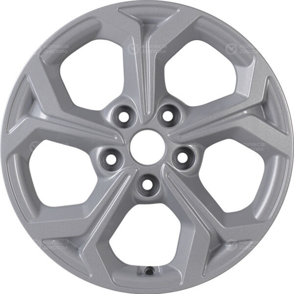 Колесный диск KHOMEN KHW1606 (16_Ceed/Elantra) 6.5xR16 5x114.3 ET50 DIA67.1 серебристый